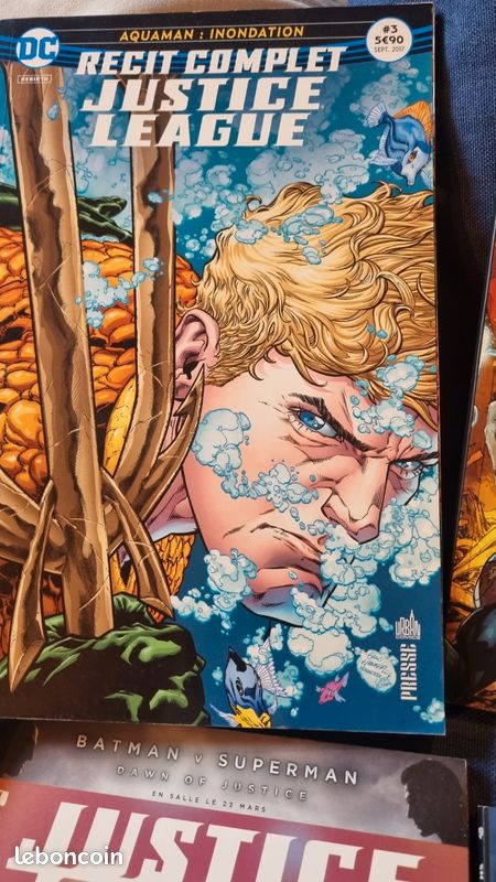 Lot bandes dessinée comic justice league (image 5)