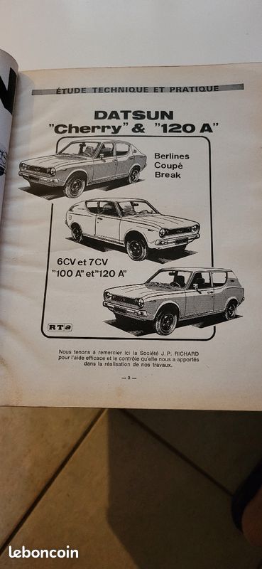 RTA datsun cherry et 120a (image 2)