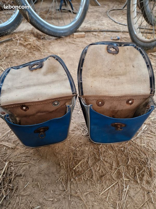 Paires sacoches ancienne velo enfant Équipements vélos