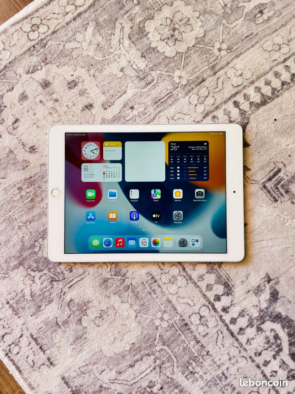 Apple iPad Air 2 – 64 Go – 9,7" – Argent – Bon état (image 1)