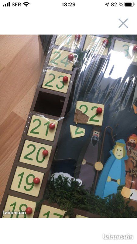 Calendrier de l’avant en bois (image 3)