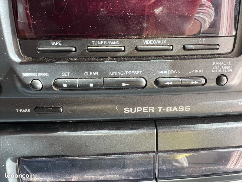 Chaîne stéréo cassette radio cd (image 2)