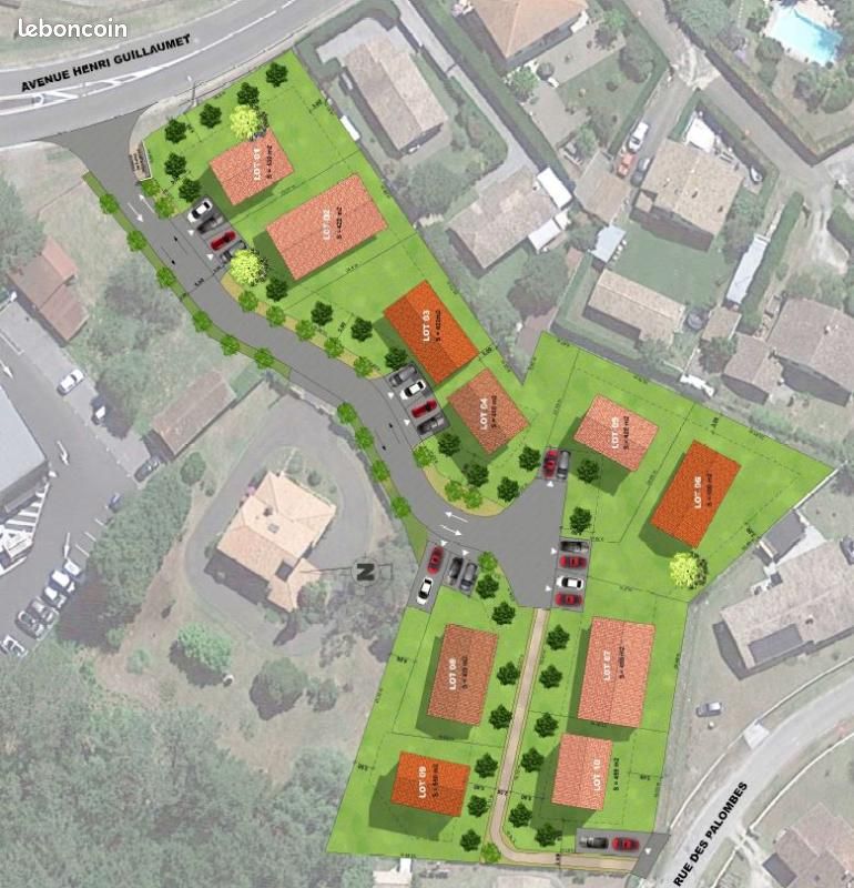 Terrain 410 m² Parentis En Born · à Parentis-en-Born · 132 000 €