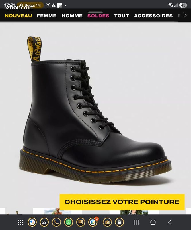 Boots, Bottines Dr MARTENS Chaussures