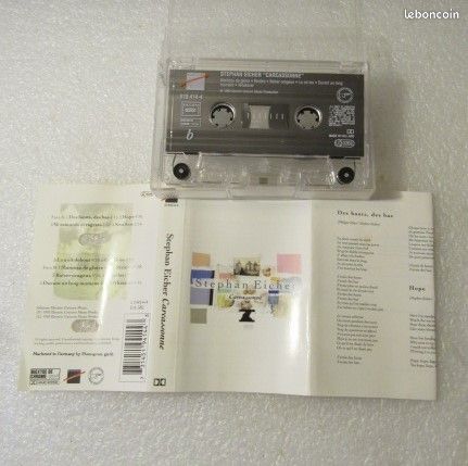 2 Cassettes audio Stephan Eicher (ou à l'unité) (image 4)