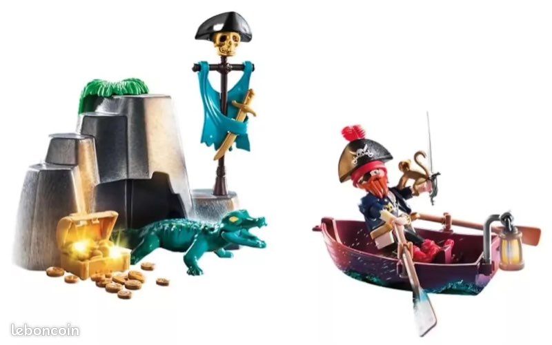 🏴‍☠️ Pirate PLAYMOBIL neuf 70860 – La chasse au trésor des pirates - Boîte neuve, jamais ouverte 👍 (image 5)