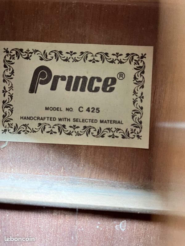 Guitare PRINCE C425 (image 2)
