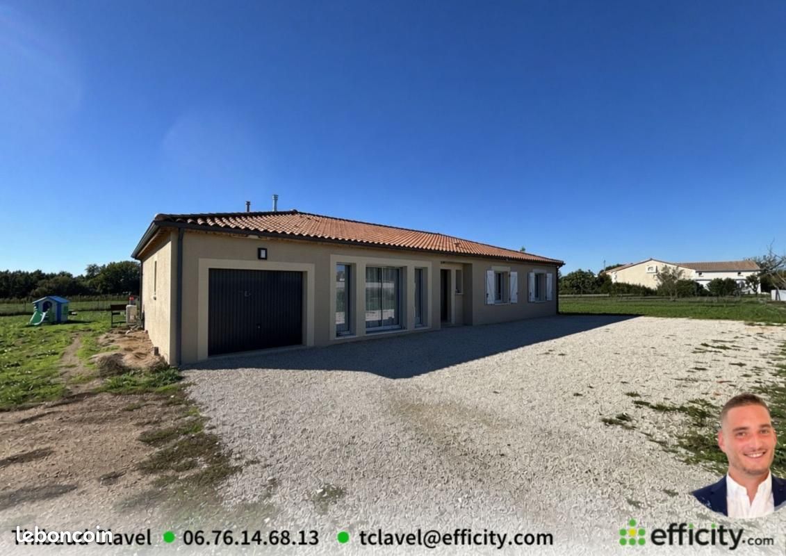 Maison 5 pièces 124 m² · à Bassac · 124 m² · 249 000 €