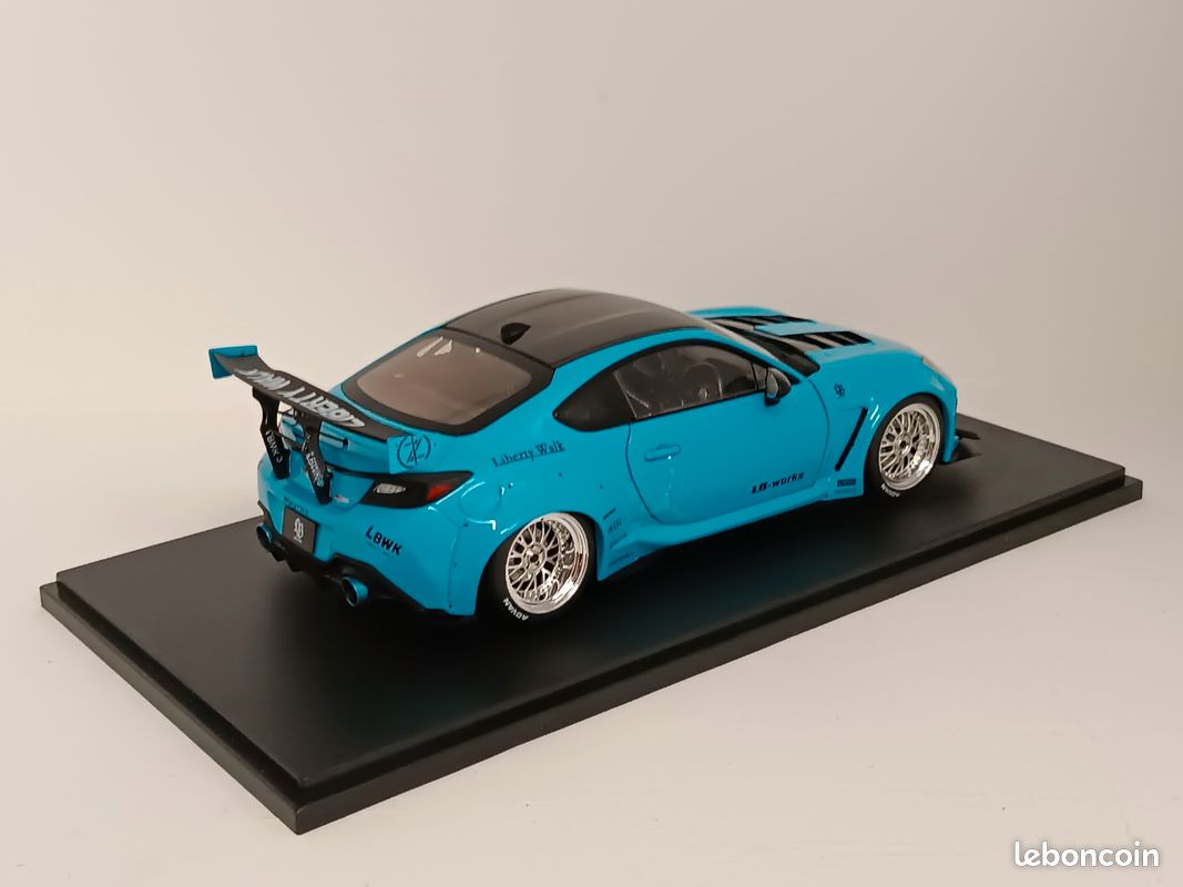 Voiture Solido Toyota GR86 LBWK Body Kit Baby Blue 2024 - Modèle 1:18 Neuf
