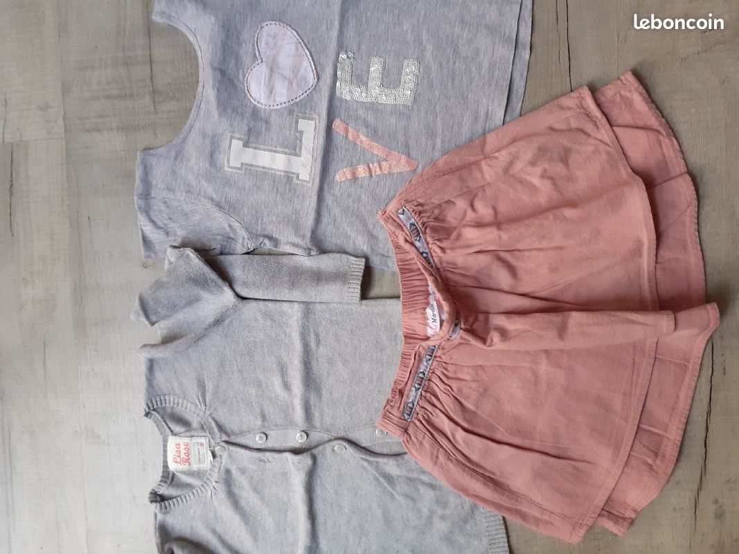 Lot ensemble fille 5 ans (image 1)