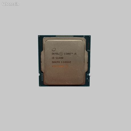 Processeur Intel Core I5-11400F 2,6 GHz 12 Mo Smart Cache - 6 Cœurs 12 Threads - Idéal Gaming Et Productivité