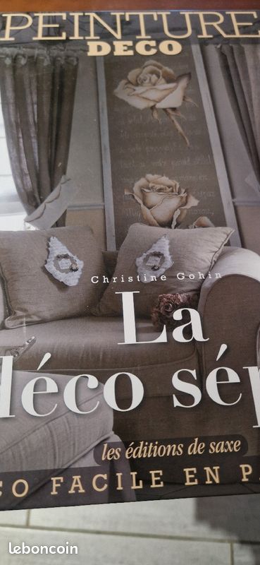 Livre Peinture Déco la déco sépia pas à pas facile (image 2)