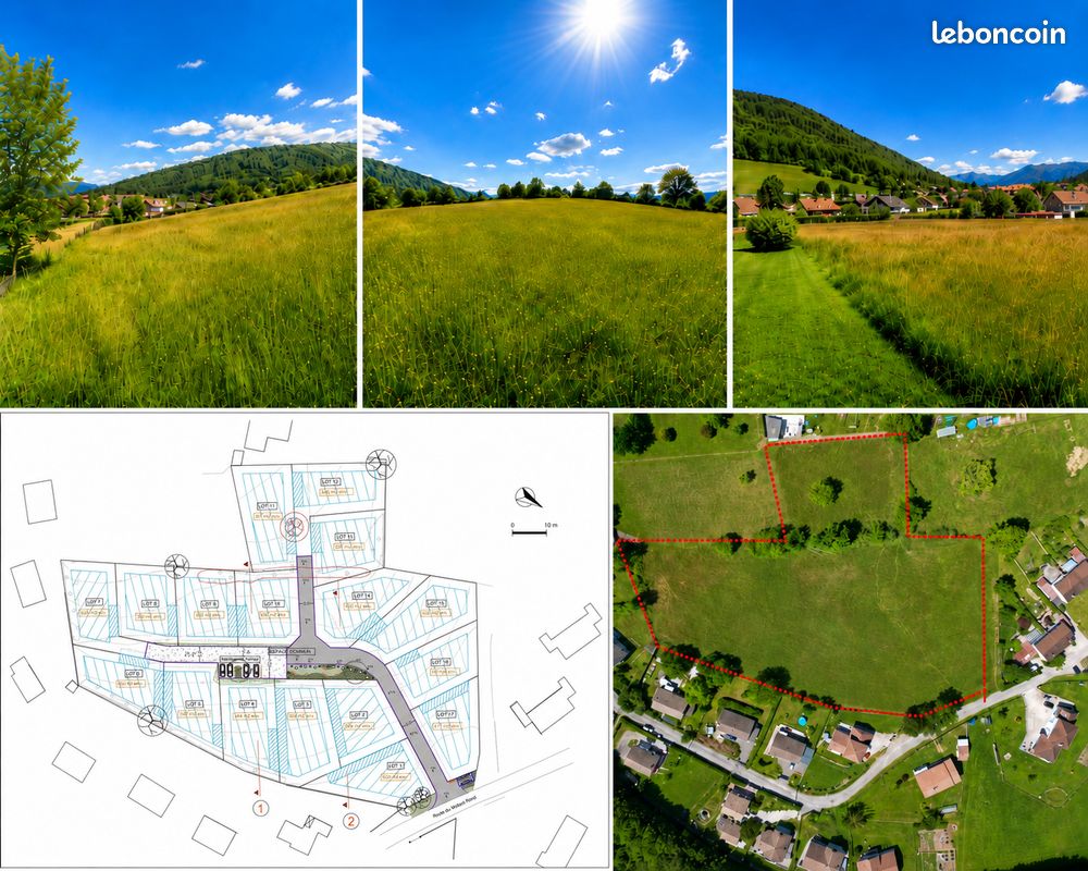 Terrain 500 m² · à Saint-Bueil · 55 900 €