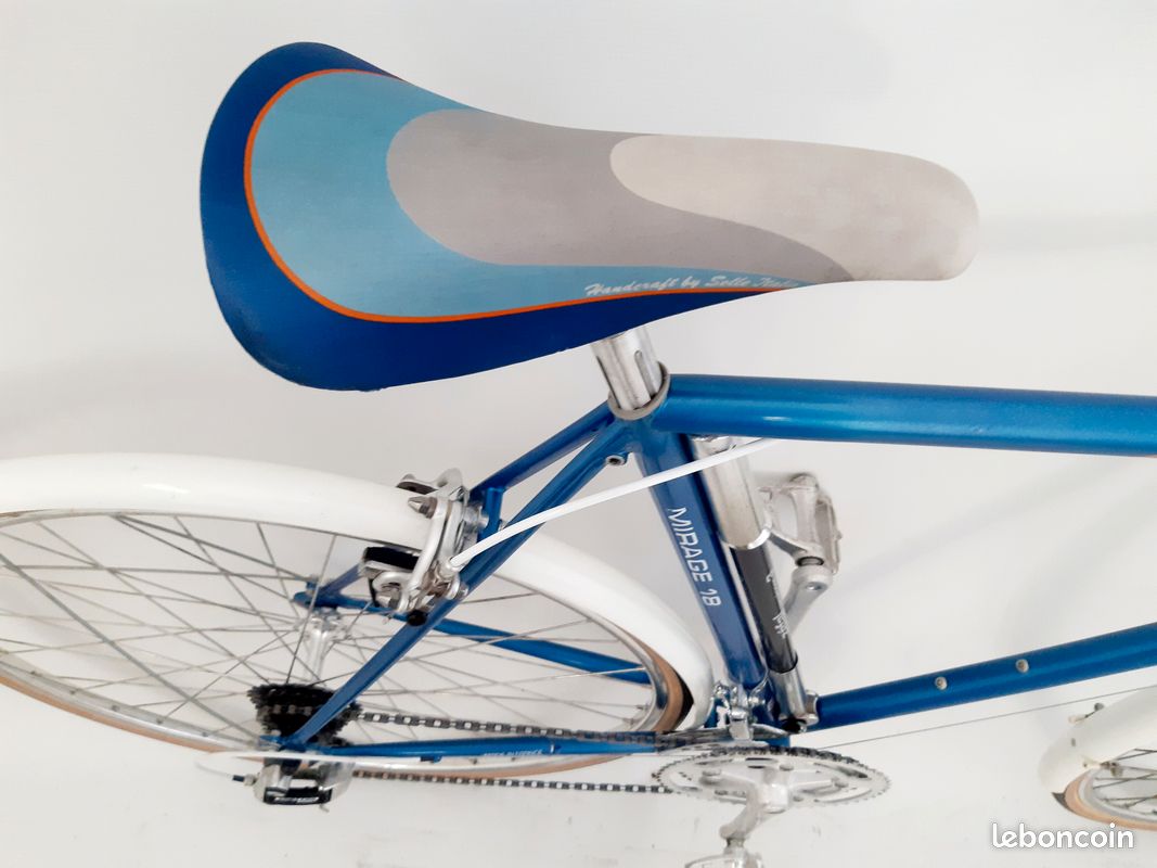 Cadre Vélo MBK Mirage 18 - Occasion, Acier CrMo, Taille 54cm, Vintage Français