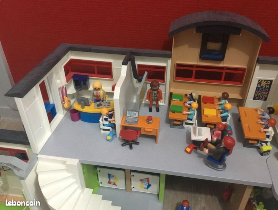 École playmobil avec extensions (image 4)