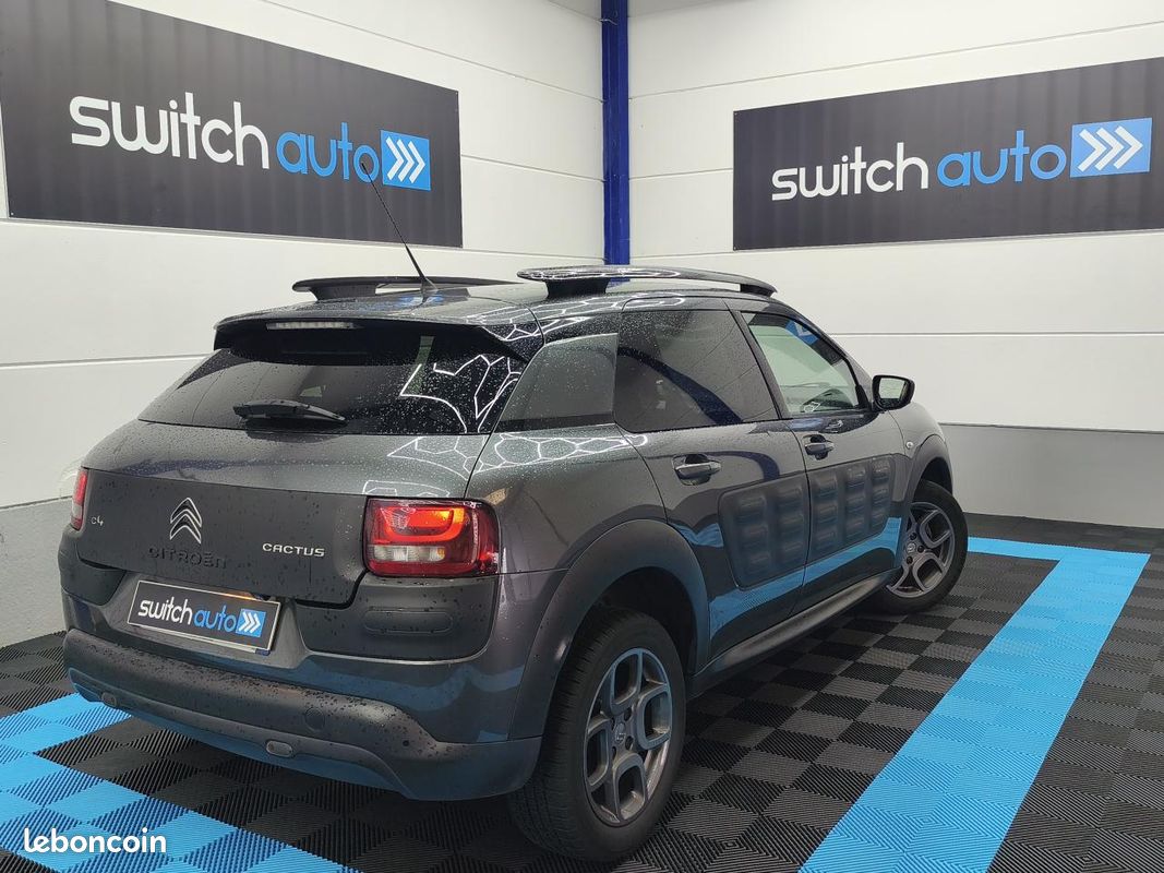 Citroen c4 cactus 1.2 ess 82 cv shine / suivi complet / distrib ok / camera recul / bluetooth / garantie (image 7)