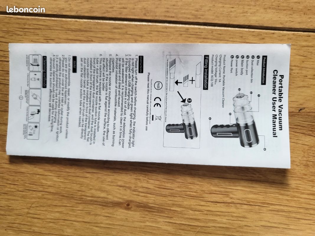 Aspirateur neuf portable Bellibuy neuf (image 6)