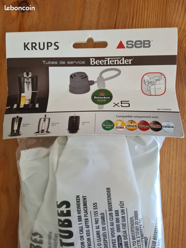 8 tubes tireuse biere krups (image 1)