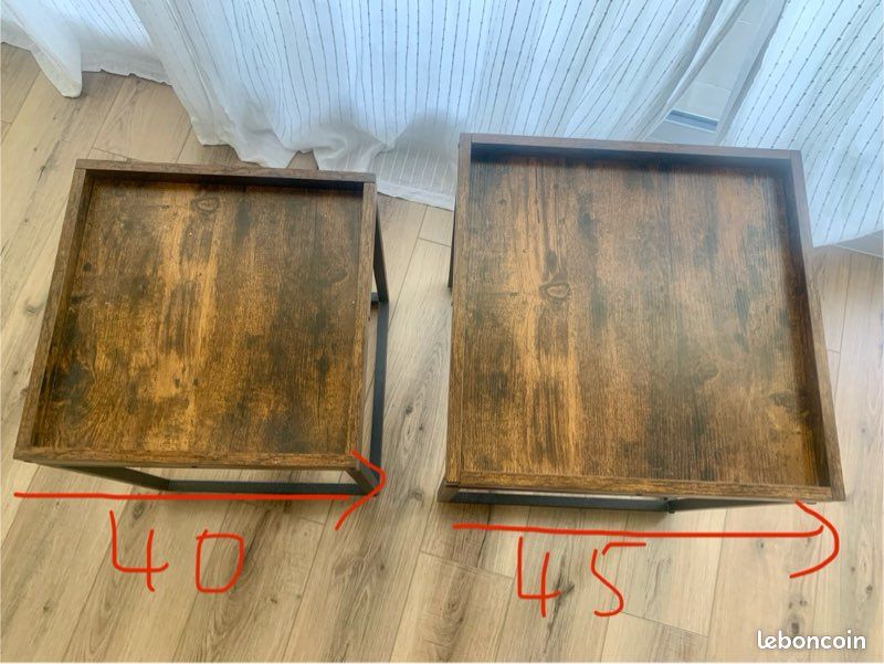 Tables style industriel (gigogne) (image 5)