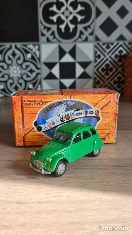 CITROËN 2CV, NOREV, verte, Voiture miniature 1/43 EUR 10,00 - DE