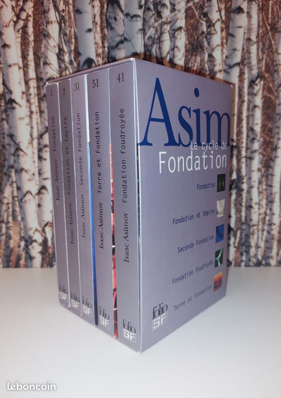 Le Cycle de Fondation d'Isaac Asimov en coffret collector (image 2)