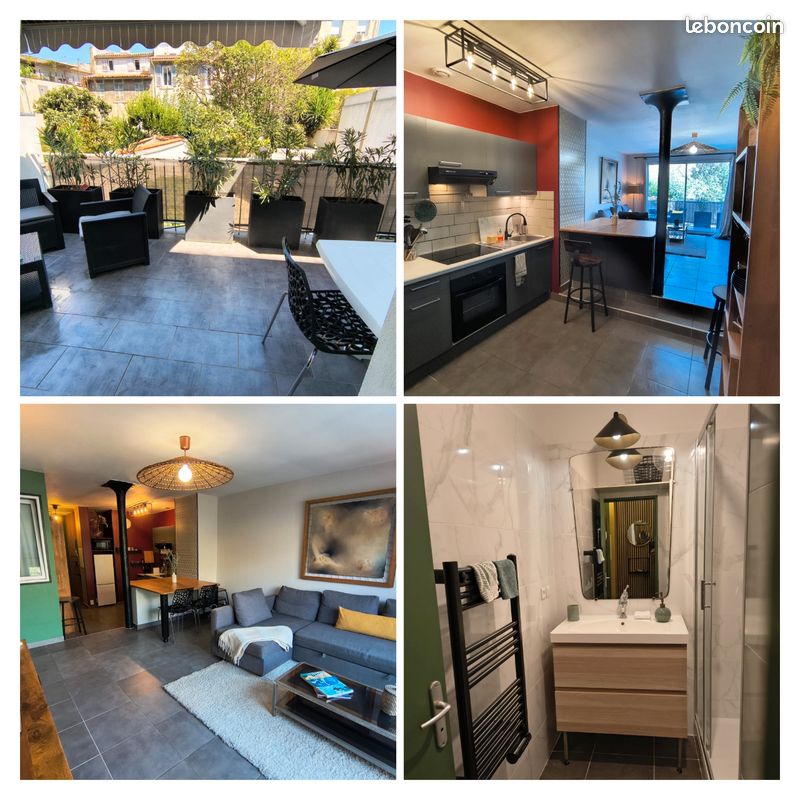 Chambre dans colocation 55 m2 + terrasse (image 2)