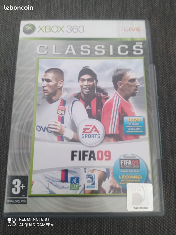 Jeu Xbox 360 Fifa 09 (image 1)