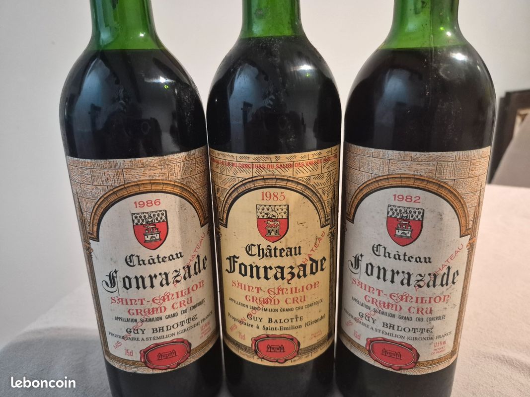 Trilogie Château Fonrazade St Emilion Grand Cru (image 1)