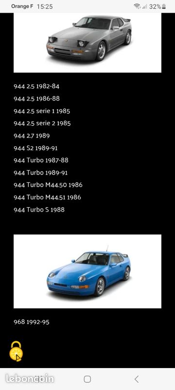 Pompe de direction porsche 944 (image 2)