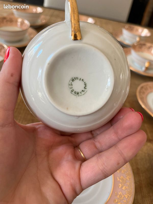 Service à thé porcelaine de limoges (image 6)
