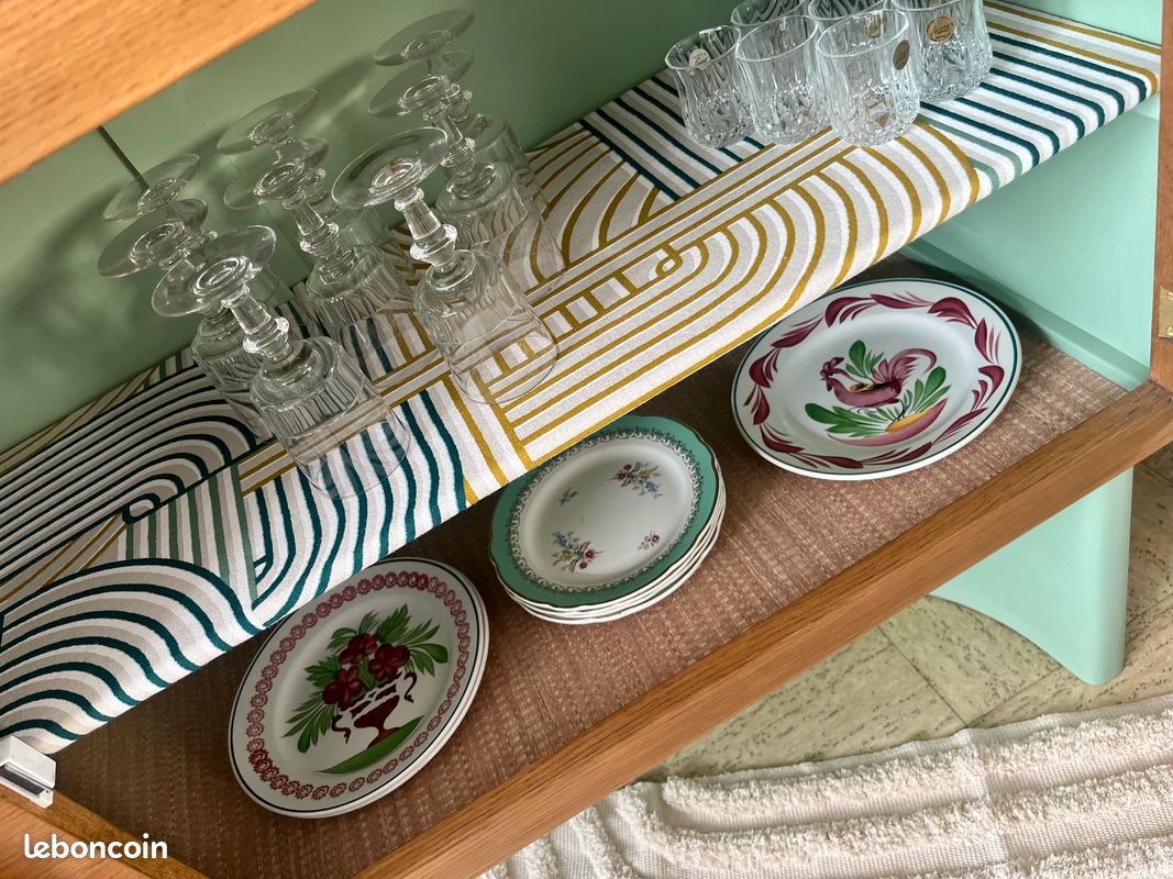 🌺🌸 Mobiliers Uniques - Enfilade, buffet bas "MADO" vintage - Art déco (image 14)