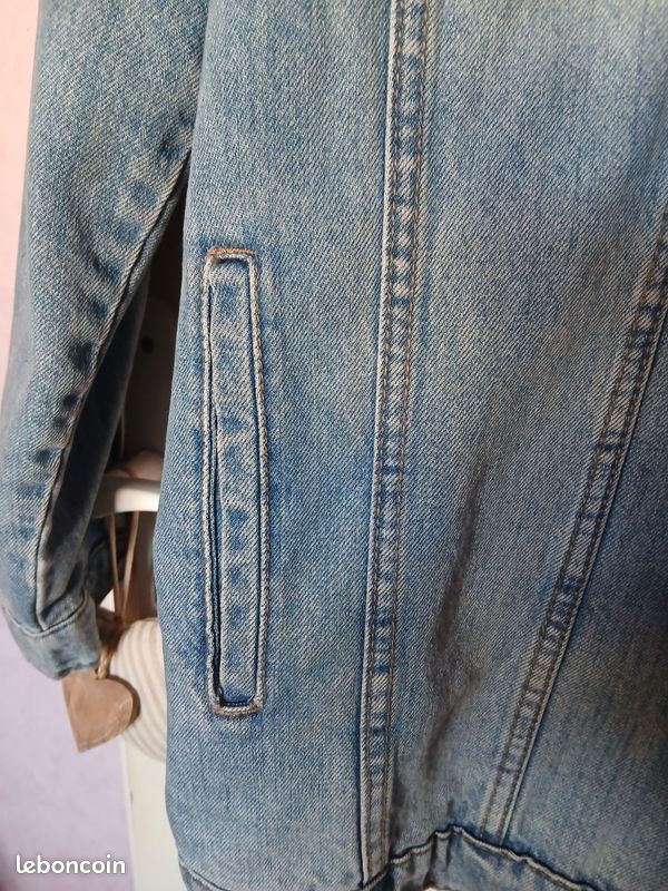 Blouson en jean.pour femme (image 4)