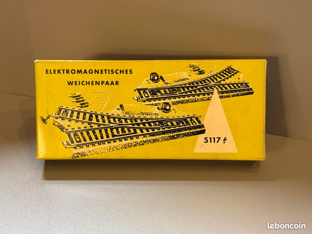 Aiguillage Courbe électromagnétique Märklin Ho 5141/5142 - Occasion - Pour Réseau De Train Miniature