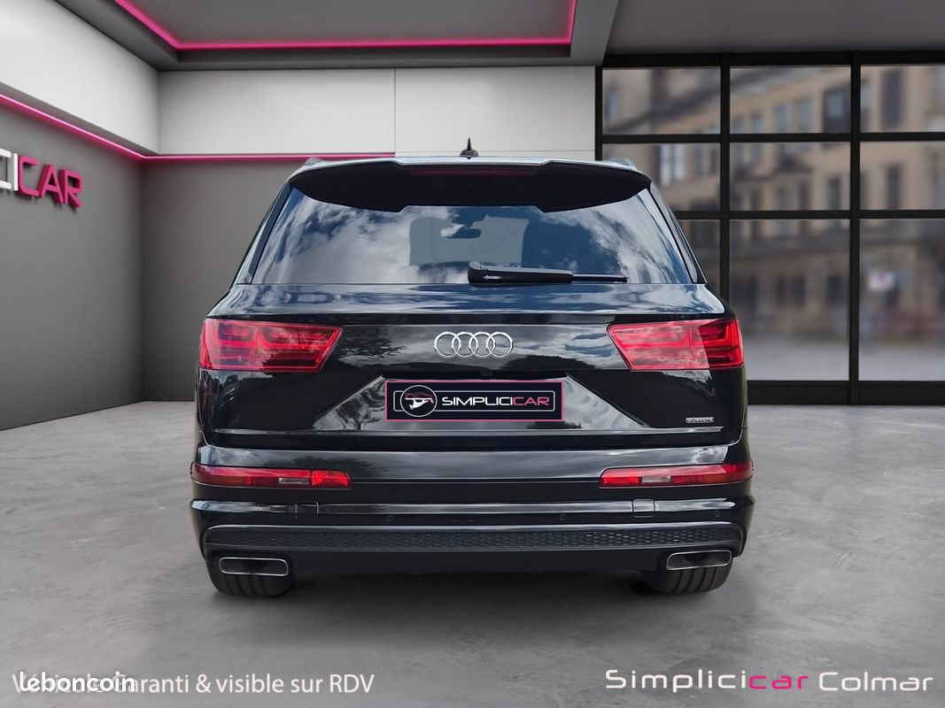 AUDI Q7 3.0 V6 TDI 272 Quattro 7pl Matrix Led 4 Roues Directrices ACC Garantie 12 Mois (image 4)