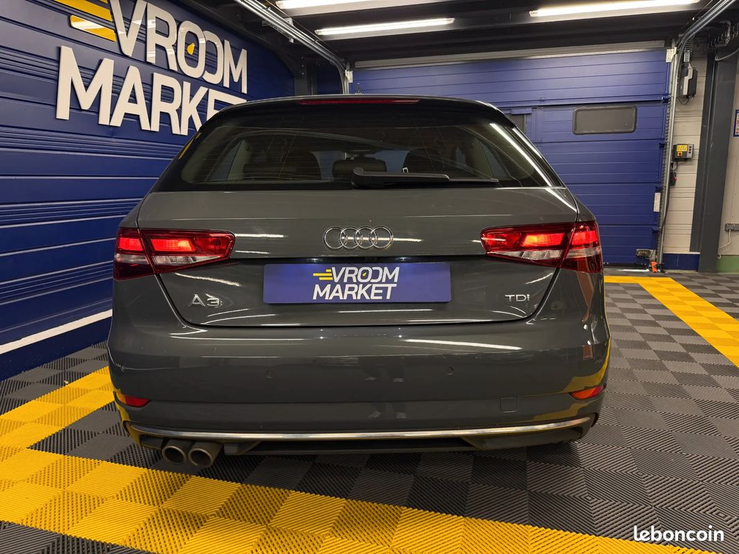 AUDI A3 2.0 D 150ch MIDNIGHT SERIES - 2018 - LED - Bluetooth (image 4)