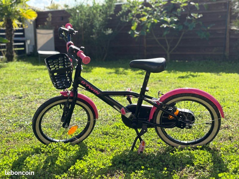 Vélo fille Decatlon 16 pouces (image 1)