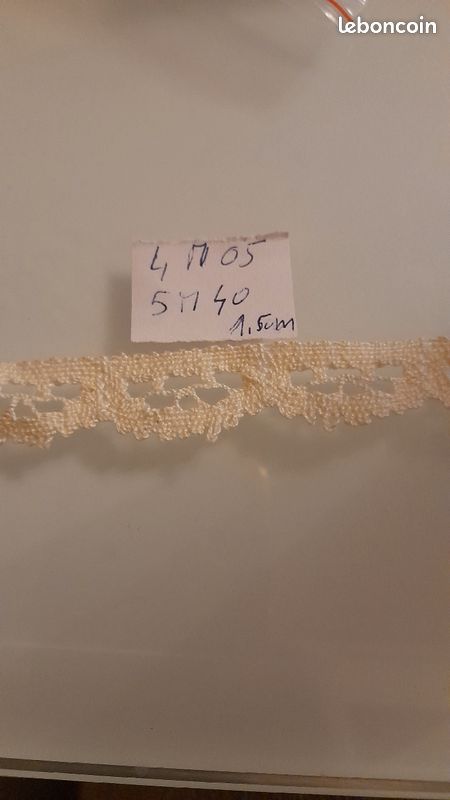 Galon coton beige (image 1)