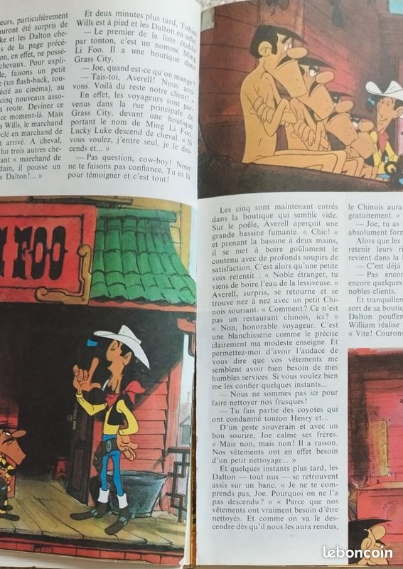 Livre Lucky Luke, la balade des dalton, édition originale 1978 (image 4)