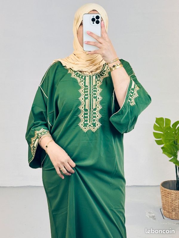 Caftan Djellaba Fleuri Kaftan Djellaba Marocaine Femme 2018