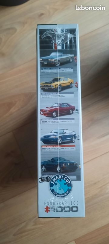 EuroGraphics 1000 Teile Puzzle – Ford Mustang Evolution – Mattes Finish, Biologisch Abbaubar, Hergestellt In Deutschland EuroGraphics 1000 Teile Puzzle – Ford Mustang Evolution – Mattes Finish, Biologisch Abbaubar, Hergestellt In Deutschland