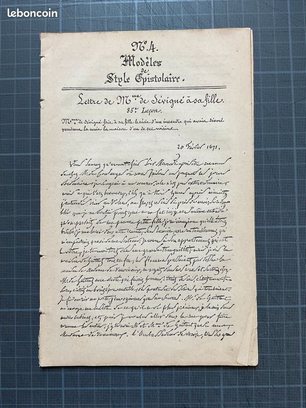 Trois livrets anciens en police manuscrite : leçons numéros 25 à 100 (image 8)