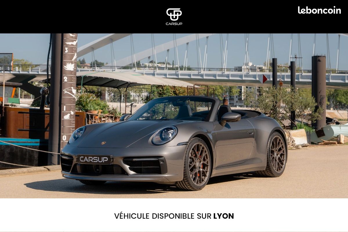 Porsche 911 Carrera 4S Cabriolet Type 992.1 PDK 450cv - 1ère main française (image 25)