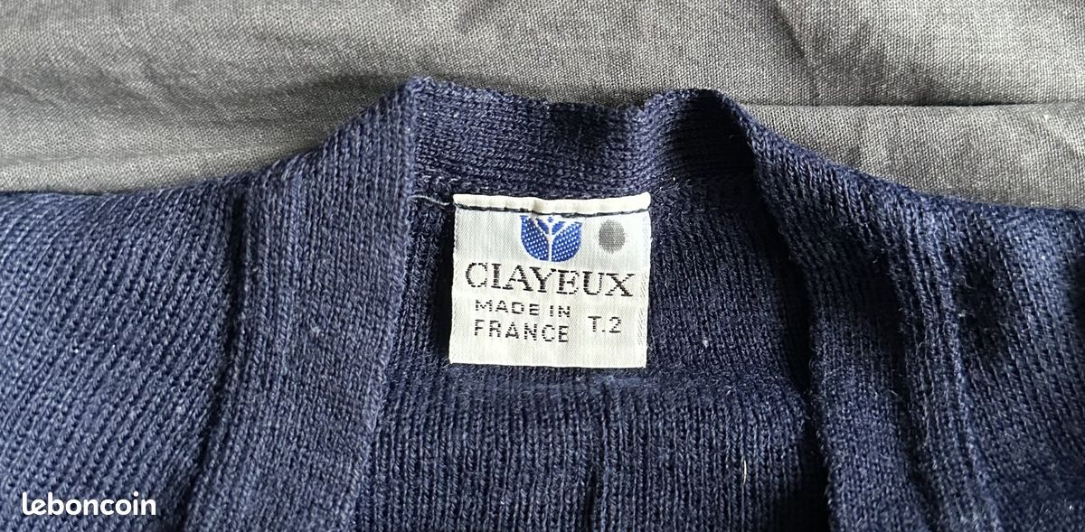 Gilet marine garçons 1 ans (image 2)