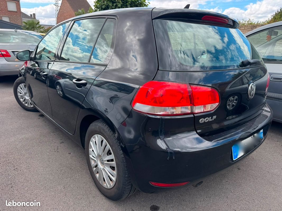 VW golf 6 VI 1.6 tdi 105 ch 2010 221 000 kms gps clim auto parfait etat (image 3)