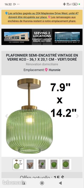 Lampe Lotus Vintage Suspension En Verre Lotus Vert, Lampe Plafonnier Industriel Vintage En Laiton, Hauteur Réglable, E27, Cuisine, Salle à Manger, Chambre | Leroy Merlin Lustre Verre