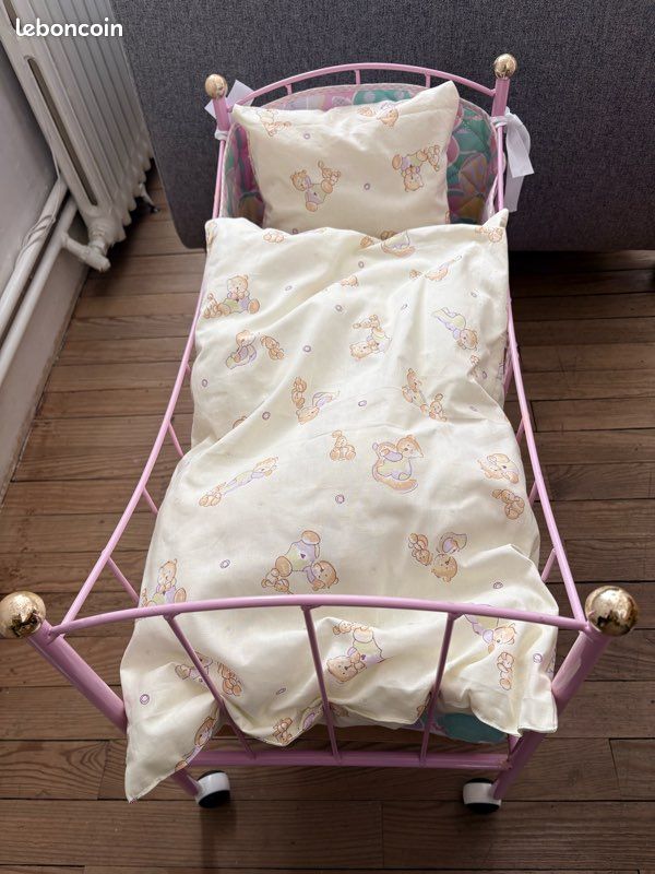 Lit en fer pour bébé (image 2)