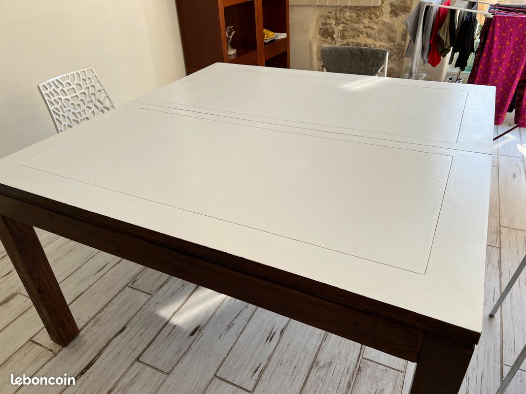 Table bois exotique (image 3)