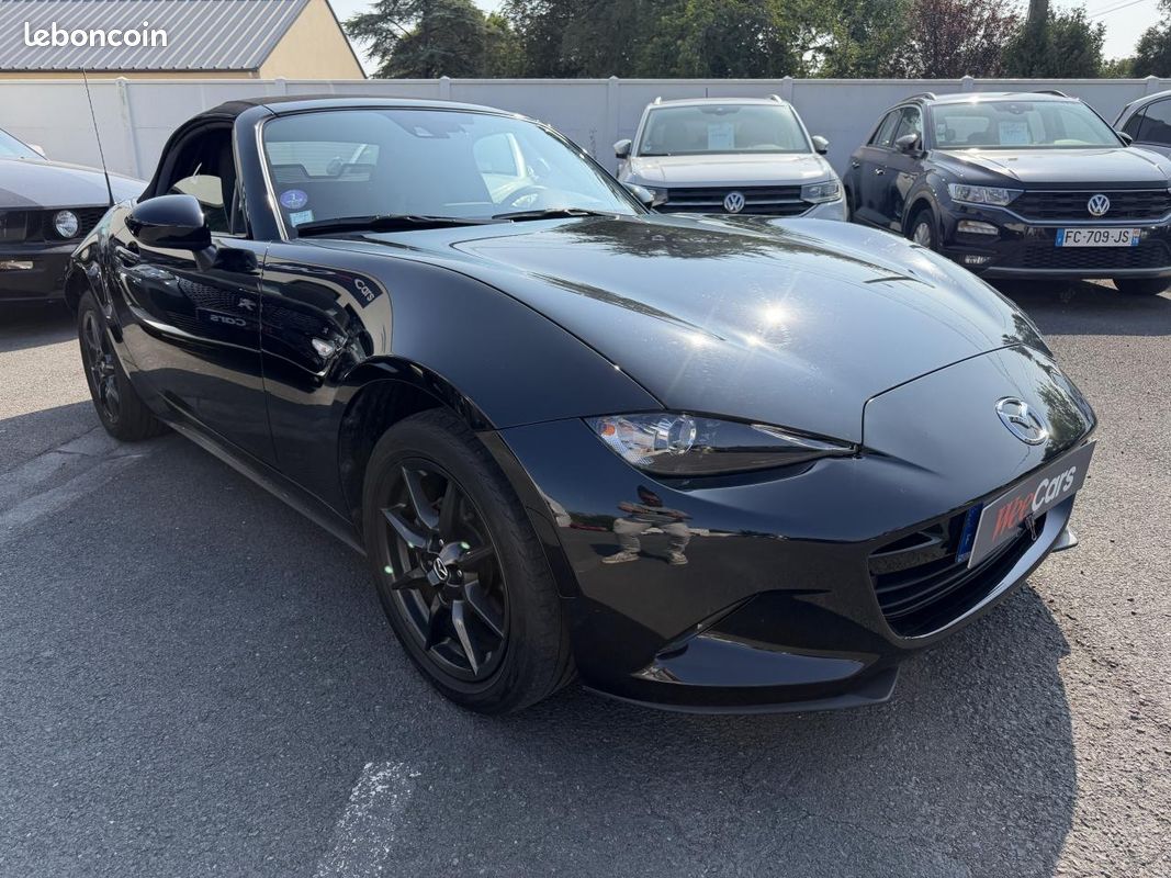 MAZDA MX-5 1.5 Skyactiv-G 131ch ROADSTER TOIT SOUPLE Dynamique - CarPlay - Sièges chauffants (image 3)