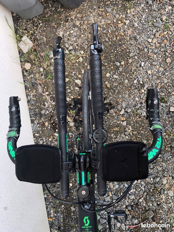 Vélo carbonne de contre la montre à patin Scott (image 3)