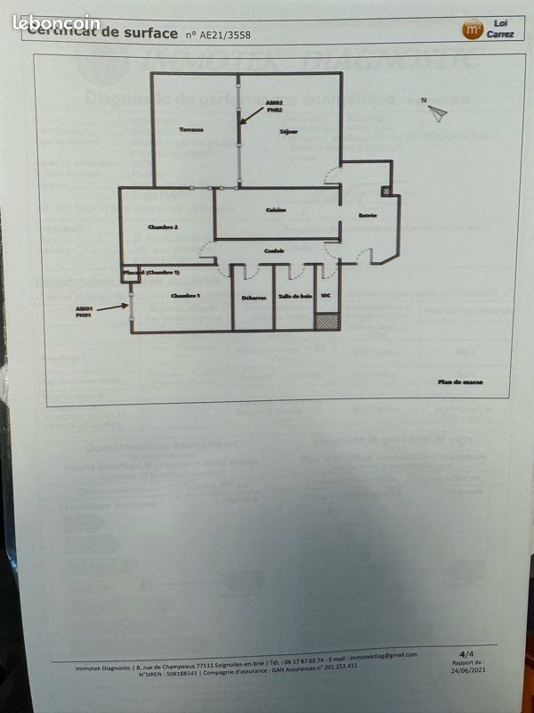 Appartement 3 pièces 71 m² · à Évry-Courcouronnes · 71 m² · 152 000 €